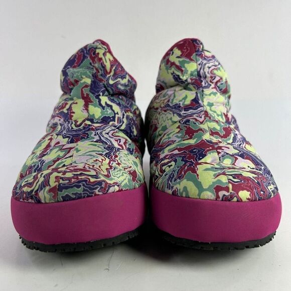 THE NORTH FACE Youth THERMOBALL TRACTION BOOTIES US 3 Kid's Pink Puffer Boot - Picture 2 of 10